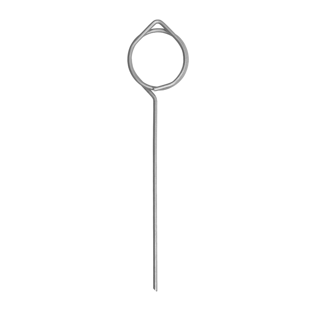 Provision Pins Butchers Wire Stainless Steel Ticket Holder