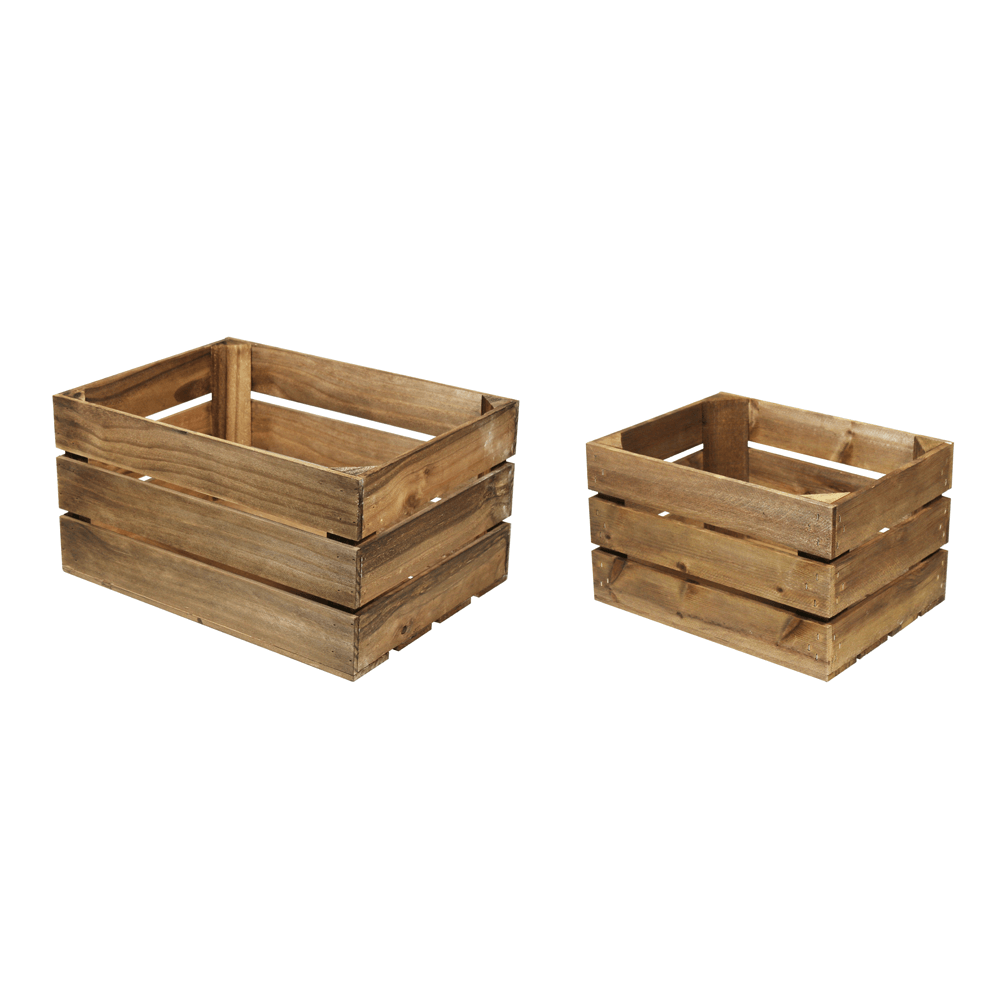 Wooden Display Crate | Visual Merchandising Displays