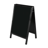 Indoor A1 Black Chalkboard With Wood A Frame