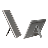 Silver A4 Snap Frame with Counter Standing Foot