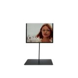 Tall Tabletop Metal Sign Holder with Single Sided A3 Landscape Print