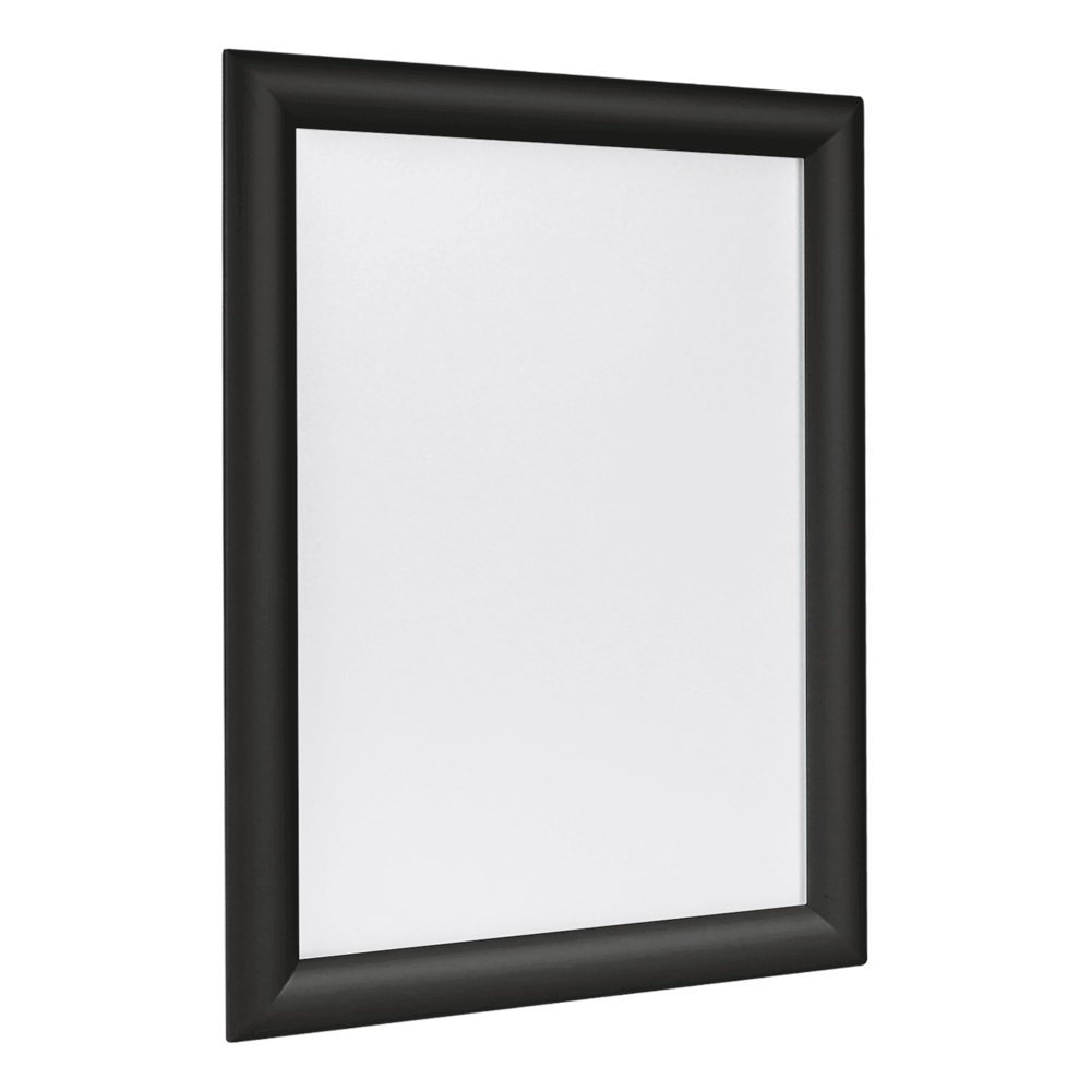 Black Poster Snap Frame | 25mm Black Snap Frames A5-A0 Sizes