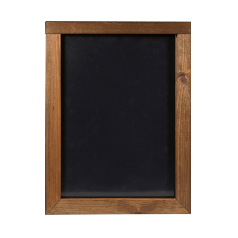 Oak Framed Blackboard Case | Wooden Poster Frame | UK POS