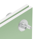 Plastic binding screws for securing boards together