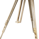 Collapsible wooden easel with height adjustable to 6ft