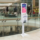 Digital Hand Sanitizer Dispenser with advertising display