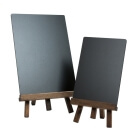 Mini easels for tabletops to suit A4 and A5 displays