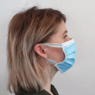 Single use protective masks for retail and business