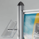 Use a modular leaflet display stand for a unique display