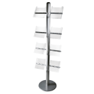 A4 Acrylic Brochure Holder for Display Units - also available in A5