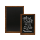 Wood framed blackboard in various sizes