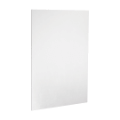A fire-resistant anti-glare cover is included for poster protection