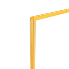 Gold Acrylic Sign Holder for tabletops