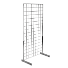 Pair your gridwall mesh panels for POS display with L or T legs 
