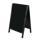 A1 Black Chalkboard With Wood A Frame for indoor use only