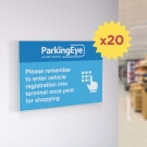 A3 landscape sign holder sleeve - bulk buy pack of 20