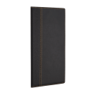 This restaurant bill holder is made from textured faux leather