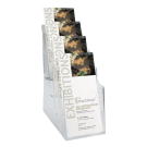 1/3 A4 (third A4 leaflet holder) with four tiers