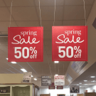 Nylon Wire Reel can be used to hang large signage in store
