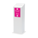 Floor Standing Suggestion Box with optional A4 Poster