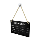 Chalkboard Open Sign complete with white chalk marker