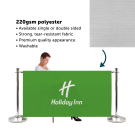 Classic style strong, tear-resistant polyester cafe banners