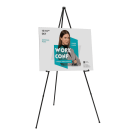 Portable easel with optional printed sign boards