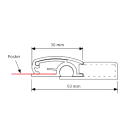 Poster gripper profile dimensions