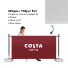 Thick waterproof PVC cafe banners