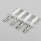 Fixing screws supplied with your silver click frames (select from dropdown)