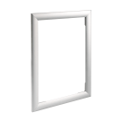 Silver Backless Snap Frame - cheap snap frames for poster displays