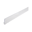 6cm plastic shelf pusher system dividers suit shelves from 25 to 48cm deep