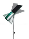  A3 or A4 display stand for posters with magnetic cover and adjustable display