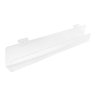 Acrylic slatwall rack, ideal for books, greeting cards, DVDs and picture frames