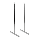 Heavy duty gridwall T legs x 2 to support gridwall panels up to 8ft