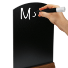 Tabletop Chalkboards are ideal for restaurant menus