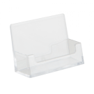 Landscape wall mounted business card holder