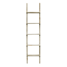5 tier rustic ladder shelf