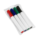 Colourful whiteboard pens for glass, dry wipe boards and flipcharts
