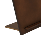 The wooden menu holders simply slot together