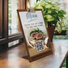 Use a menu clipboard in pubs, cafes and restaurants