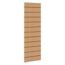 Denver Oak narrow slatted wall panel 30cm x 120cm