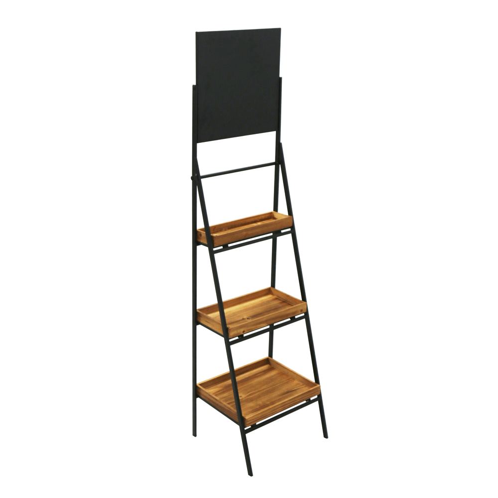 folding ladder shelf