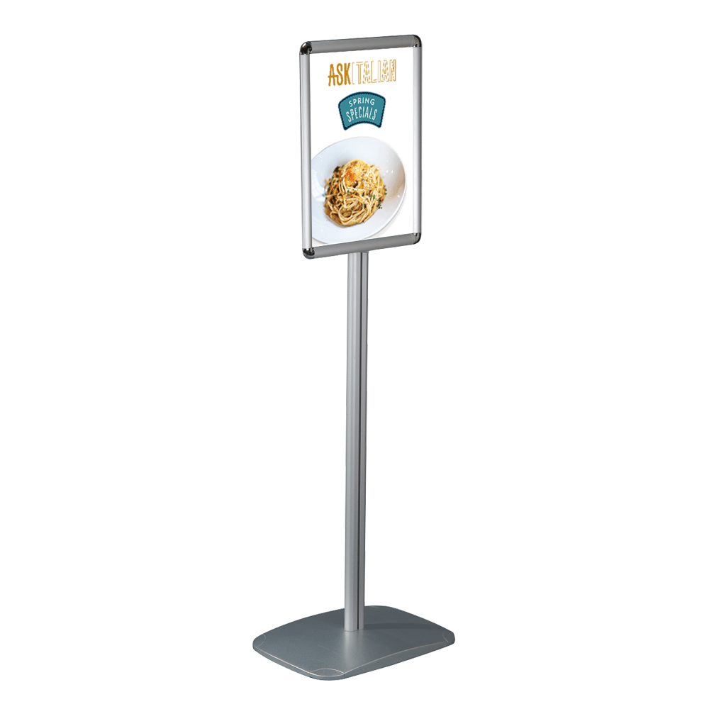 Free Standing Poster Menu Board