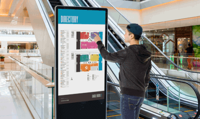 Point of sale digital signage displays guide