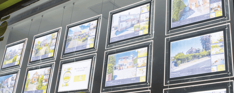 Estate agent display guide