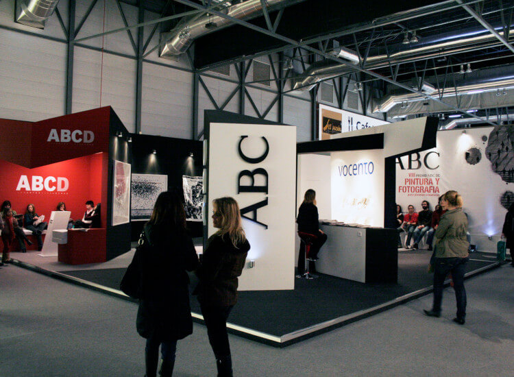 Exhibition stall branding