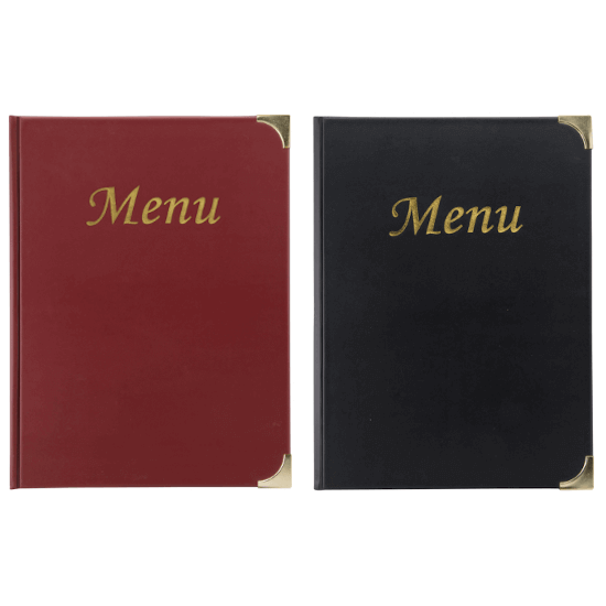 Traditional Menu Cover