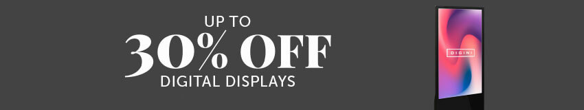 Digital signage discounts