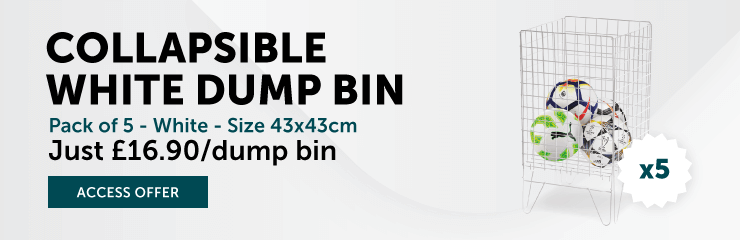 Multipack of 5 dump bins